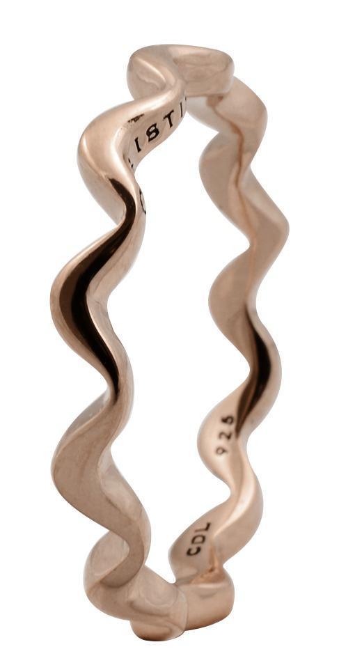 Christina Rose Sølvring Wave - 02c, Str. 49