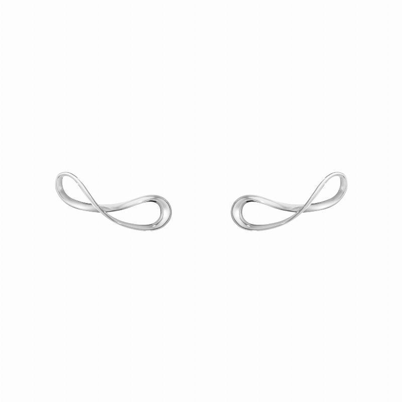 Georg Jensen Infinity Sølv Øreringe 10013674