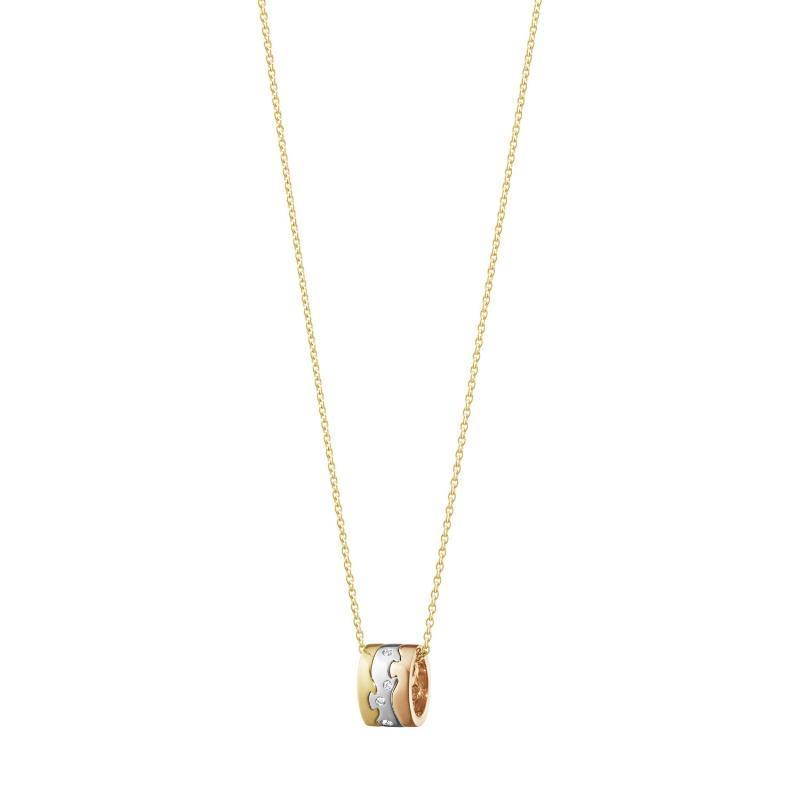 Georg Jensen Fusion Vedhæng i Rødguld