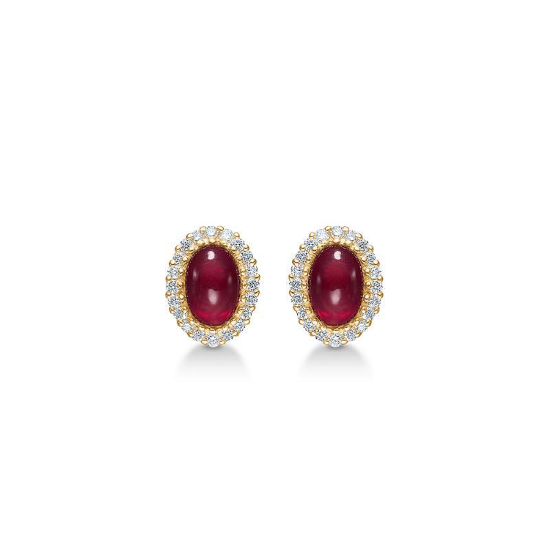 Mads Z Royal Ruby øreringe - 1514032