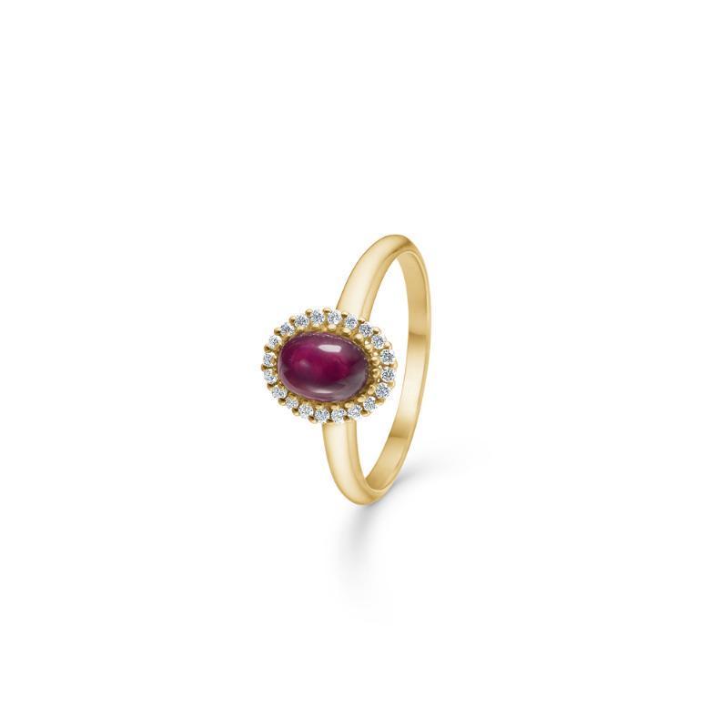 14 Karat Mads Z Royal Ruby Ring - 1544032 14kt012ct 52