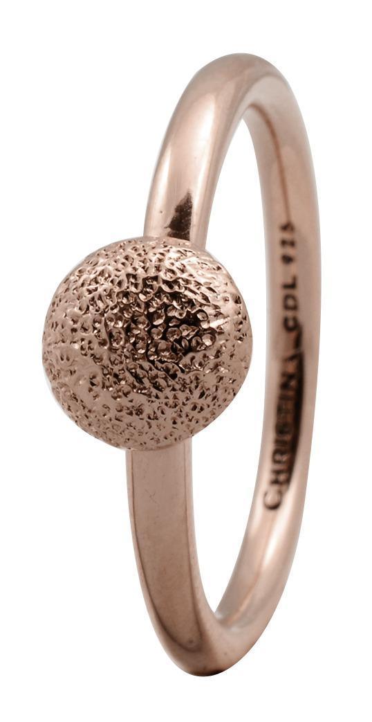 Christina Rose Sølvring Shine - Størrelse 49