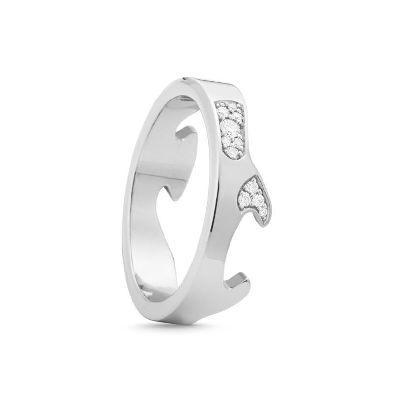 Georg Jensen Fusion Cloud Ring - 007ct, Str. 54