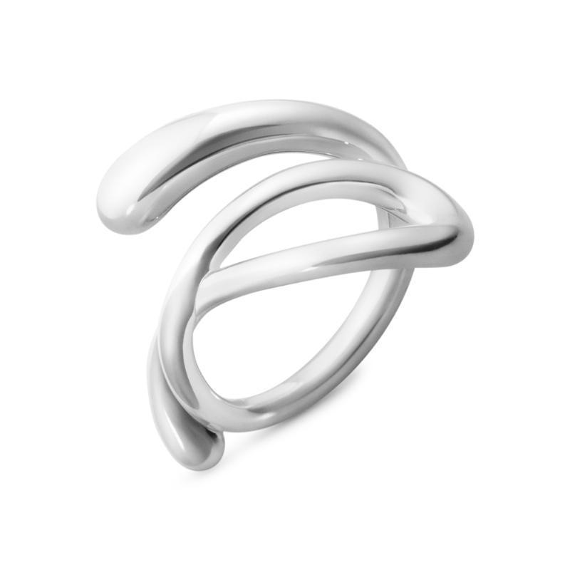 Georg Jensen Mercy Swirl Ring - Sølv 59
