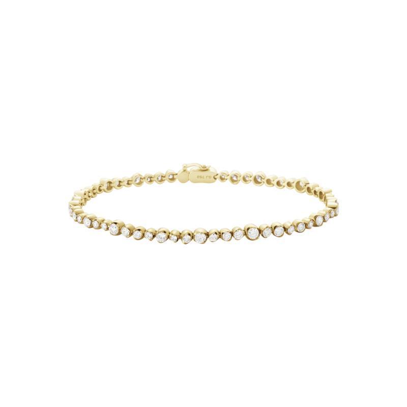 Georg Jensen Tennisarmbånd i 18kt guld