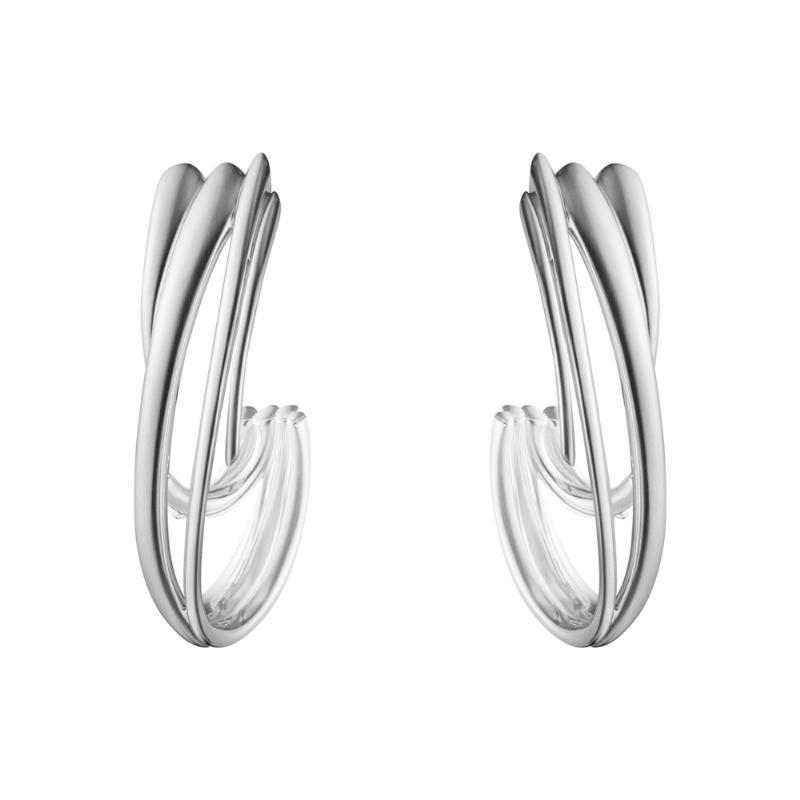 Georg Jensen Arc øreringe i sølv - 20001323