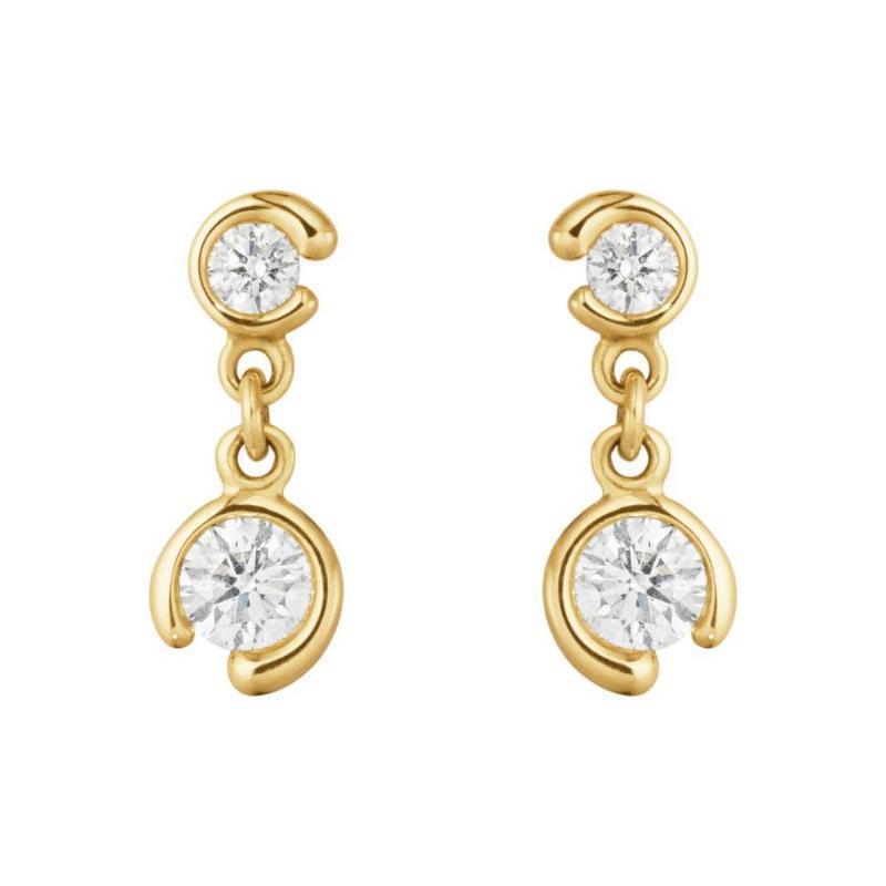 Georg Jensen Mercy øreringe i 18 kt guld
