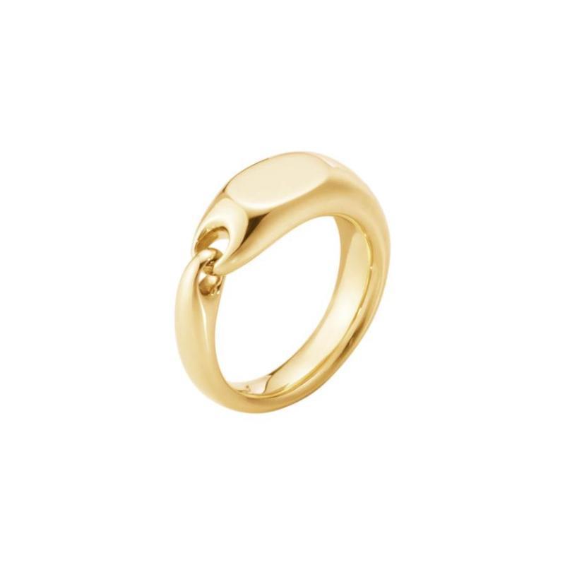 Georg Jensen Reflect Signetring - 18 Kt, Str. 57