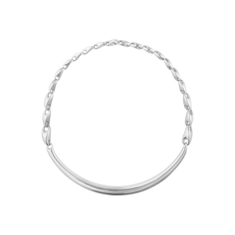 Georg Jensen Reflect Torque Kæde - Sølv M
