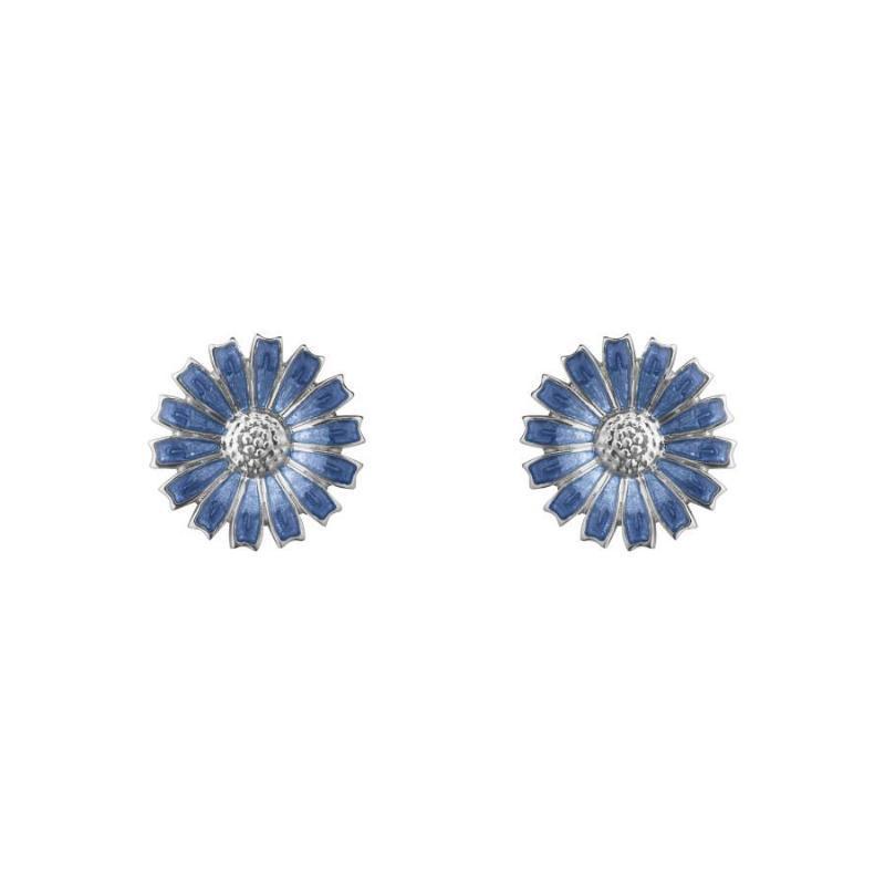 Georg Jensen Daisy Sølvblå 11 mm Ørestik