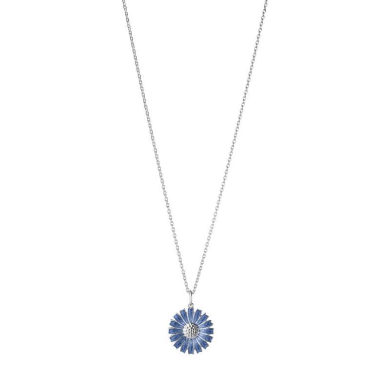 Georg Jensen Daisy Sølv Halskæde med Blomst