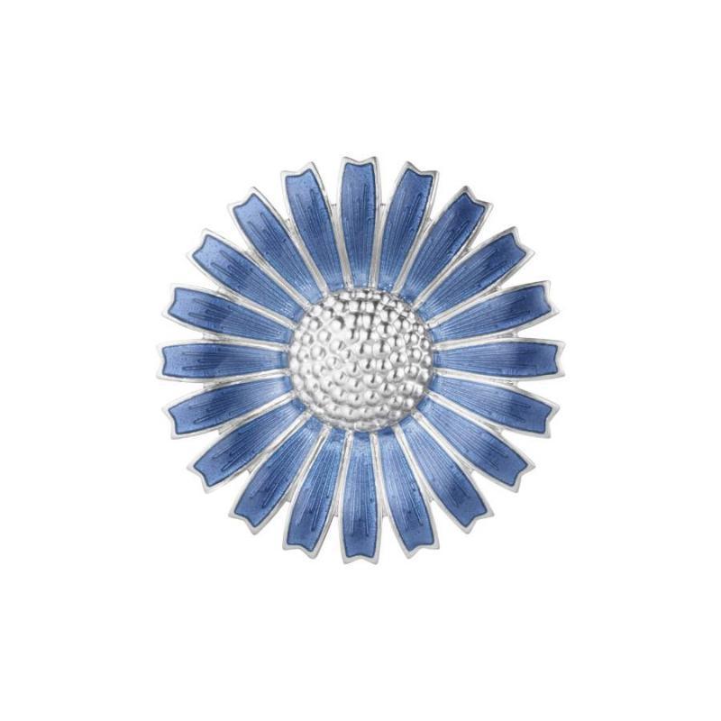 Georg Jensen Daisy Blå Sølvbroche - 20001546