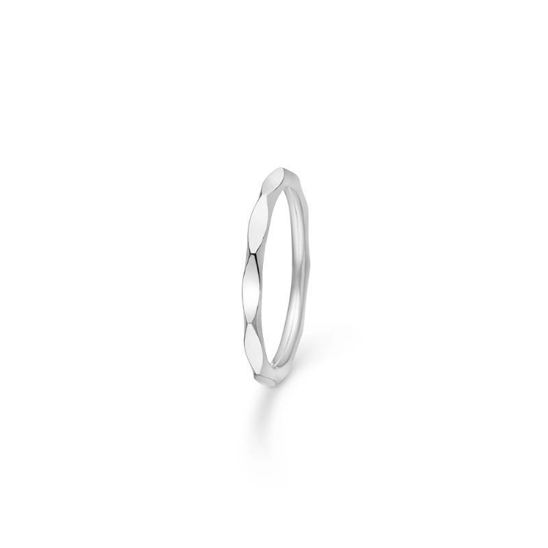 Mads Z Poesi Edge Ring i Sølv - 2140029 Størrelse 54