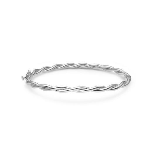 Mads Z Twist Armring i Sølv - 3160057 M