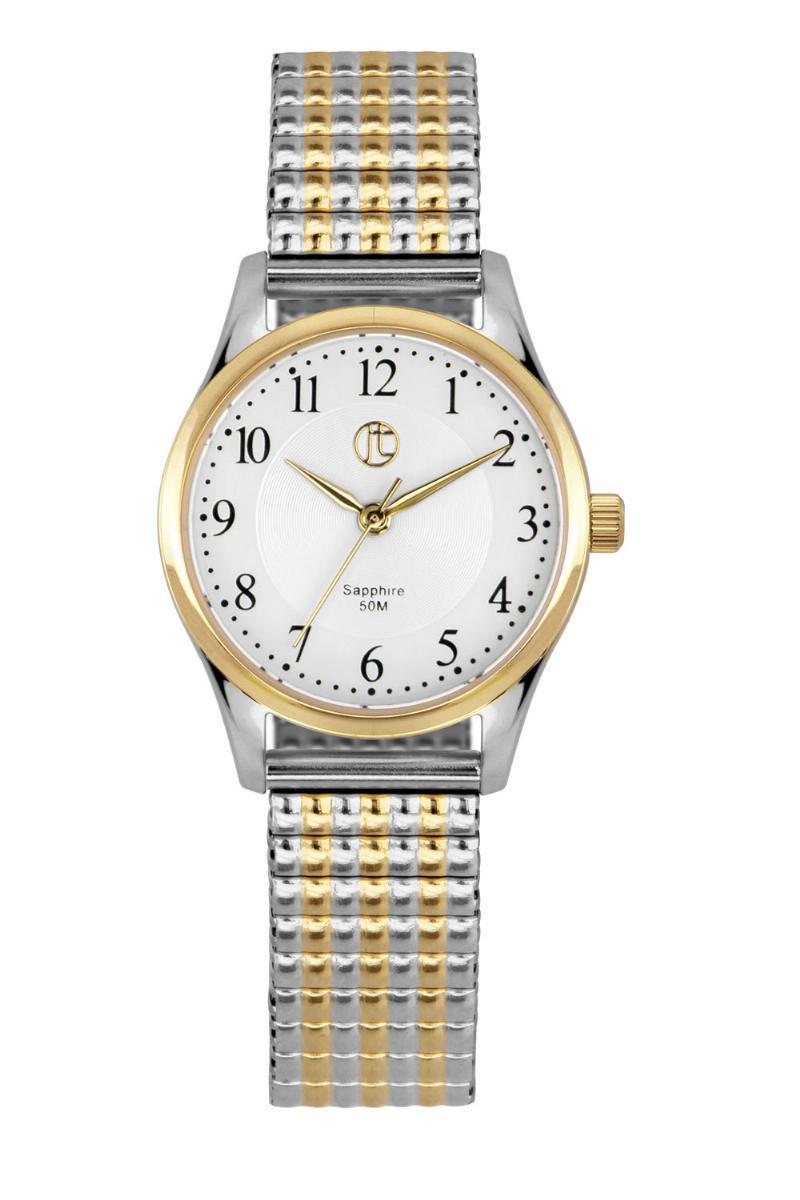Bicolor Dameur med Fixo Flex Lænke fra Jeweltime