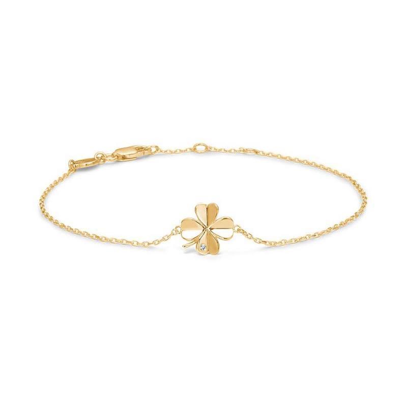 8 Karat Mads Z Clover Armbånd - 3357102