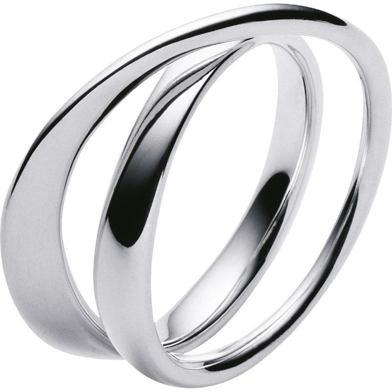 Georg Jensen Møbius Ring i Sølv - 3552340, Str. 55
