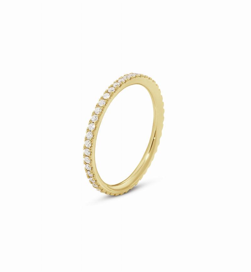 Georg Jensen Aurora Ring - 18 Kt Guld, 0,25 Ct