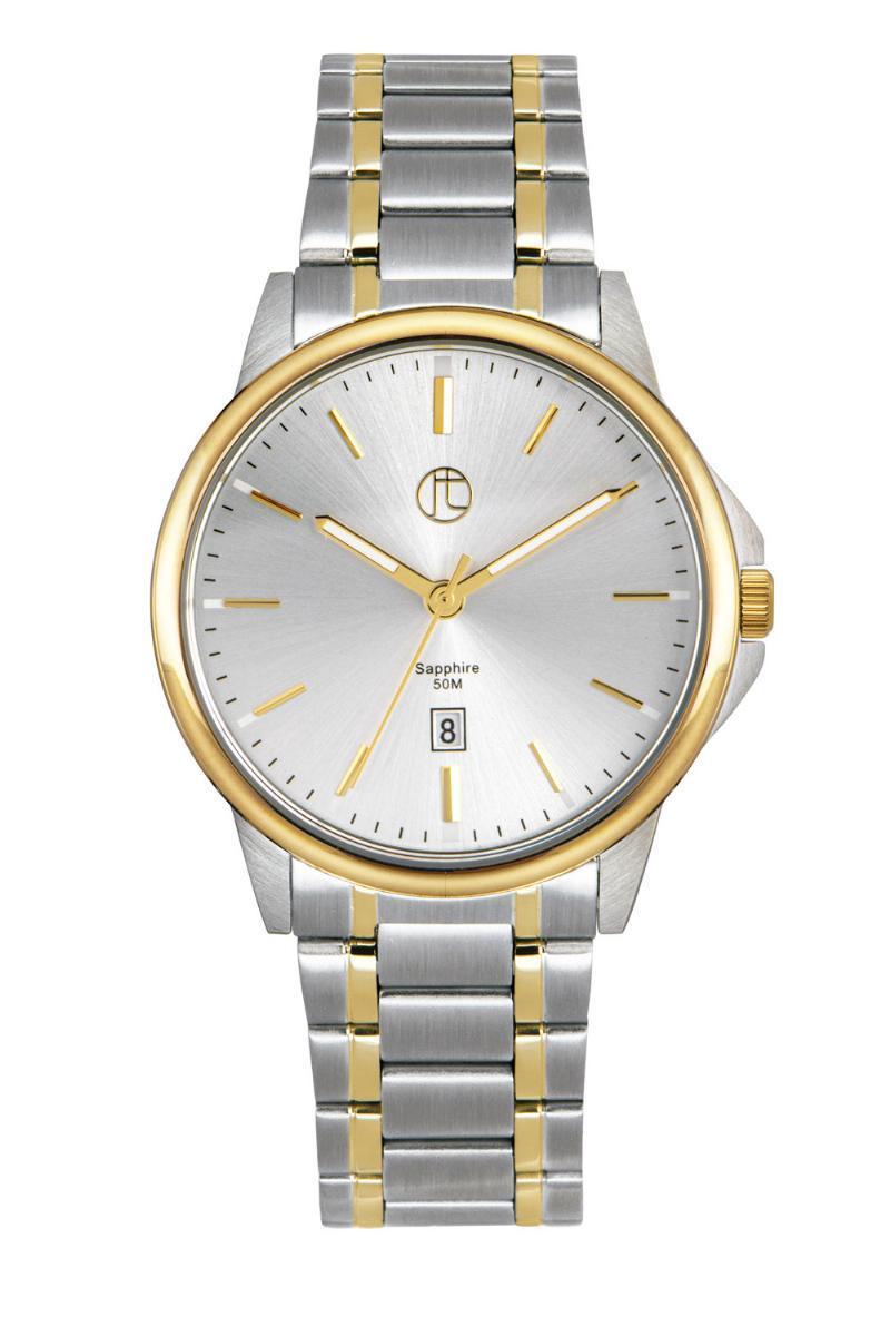 Jeweltime Bicolor Stål Herreur med Urskive