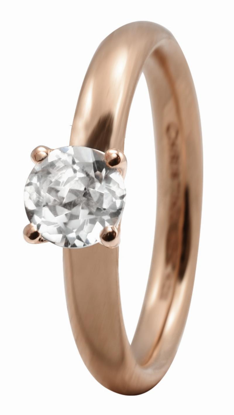 Christina Rose Sølvring med Sommerfugle - Str. 49