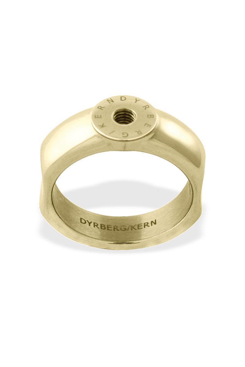 Dyrberg/Kern Guld Ring til Dame, Størrelse I51