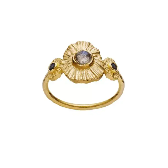 Maanesten Emmi Ring i Forgyldt 49