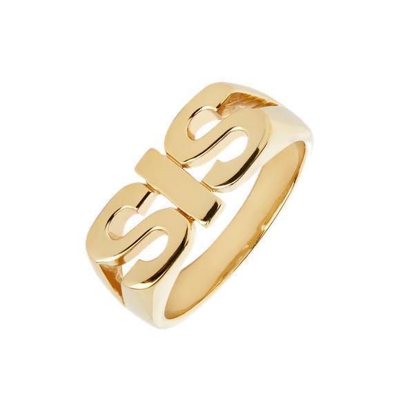 Maria Black Sis Ring i Forgyldt 54 - 500407yg