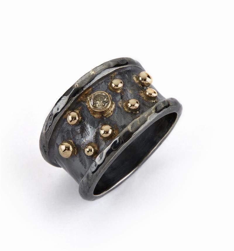 By Birdie Ring Empire Sølv Slim Ring - 50110122 56
