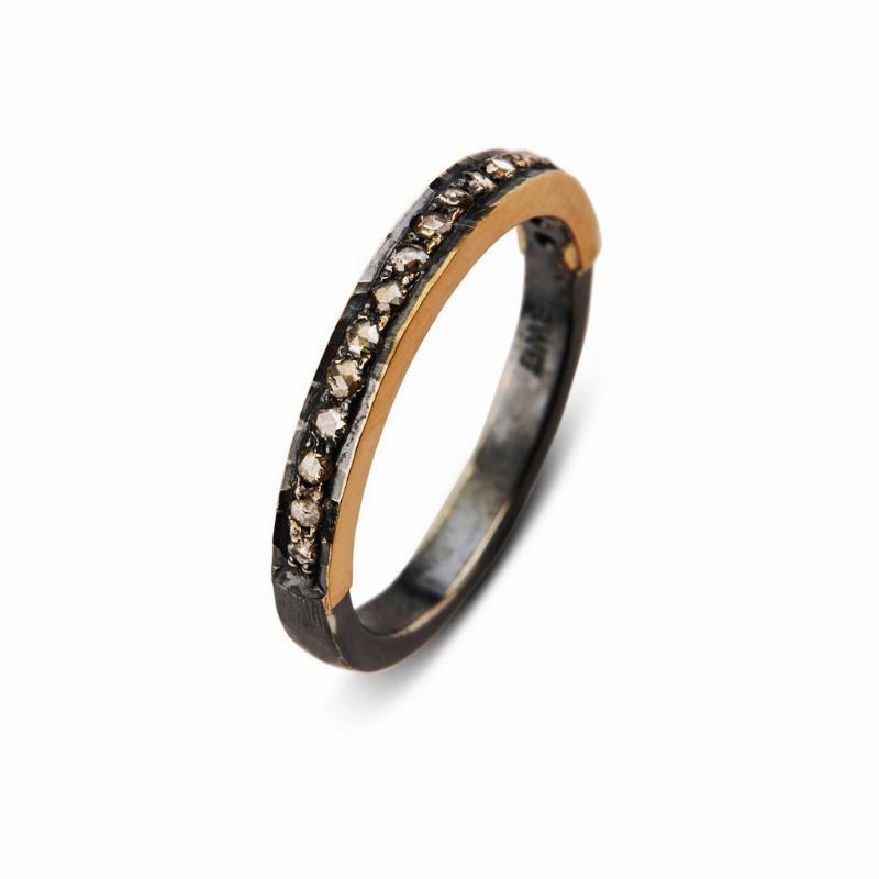 By Birdie Ring Jackie Pavé - 022 Ct Størrelse 53