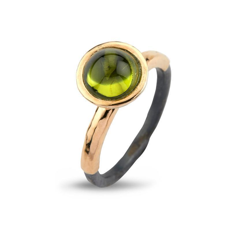 By Birdie Victoria Ring med Peridot - Størrelse 54