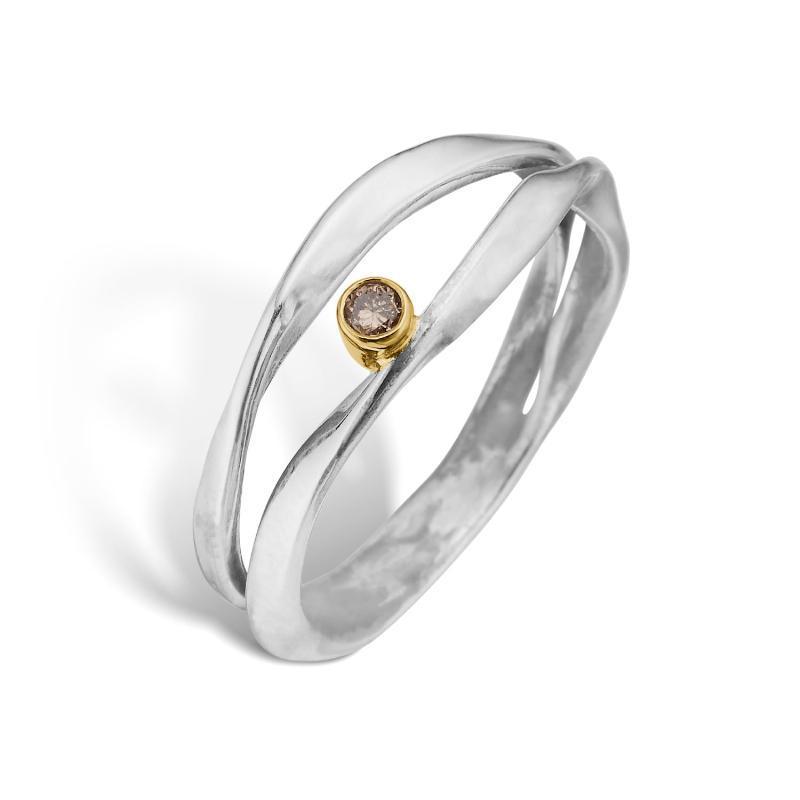Lotus Duo Enkel Ring - Størrelse 52