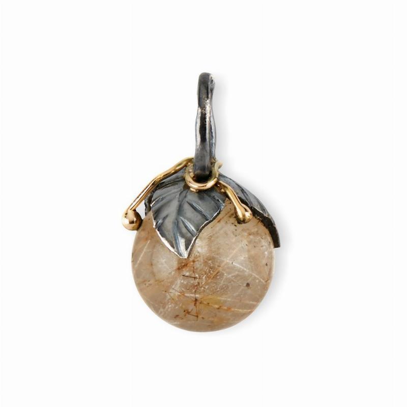 By Birdie Vedhæng Urban Leaf Rutilquarts 12mm - 5090183a