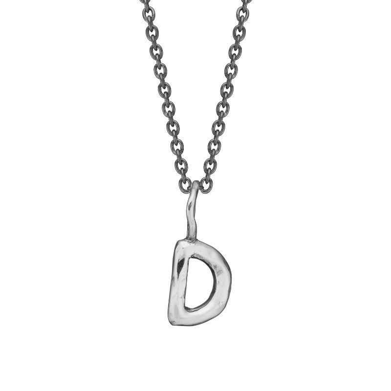 Nordisk Sølv Bogstav Charm