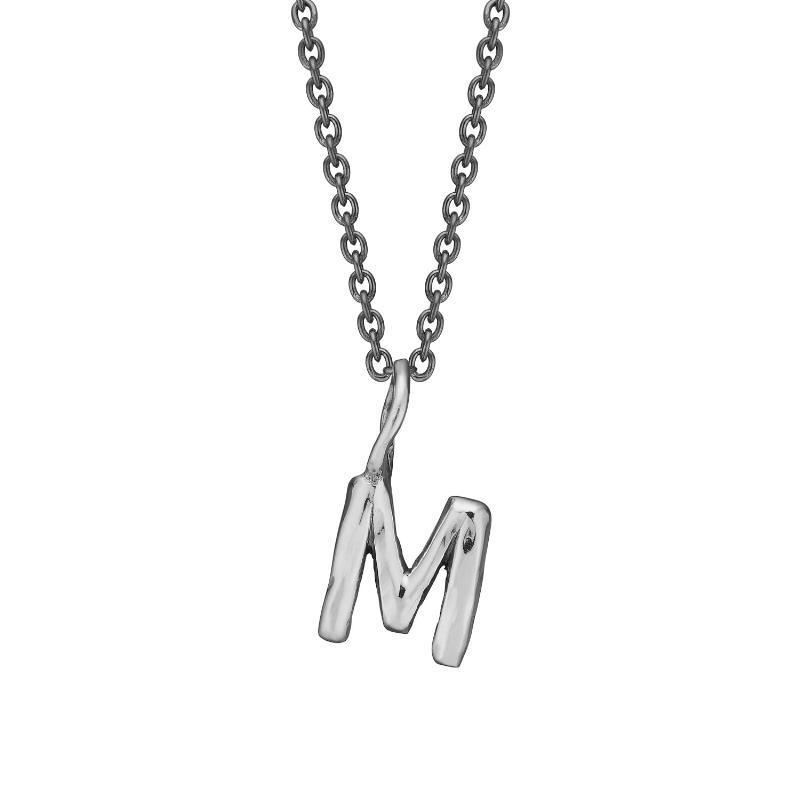 Nordisk Sølv Bogstav Charm