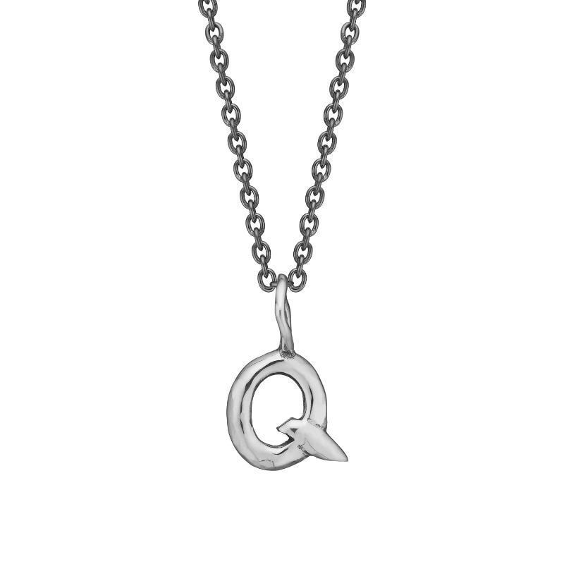 Nordisk Sølv Bogstav Charm