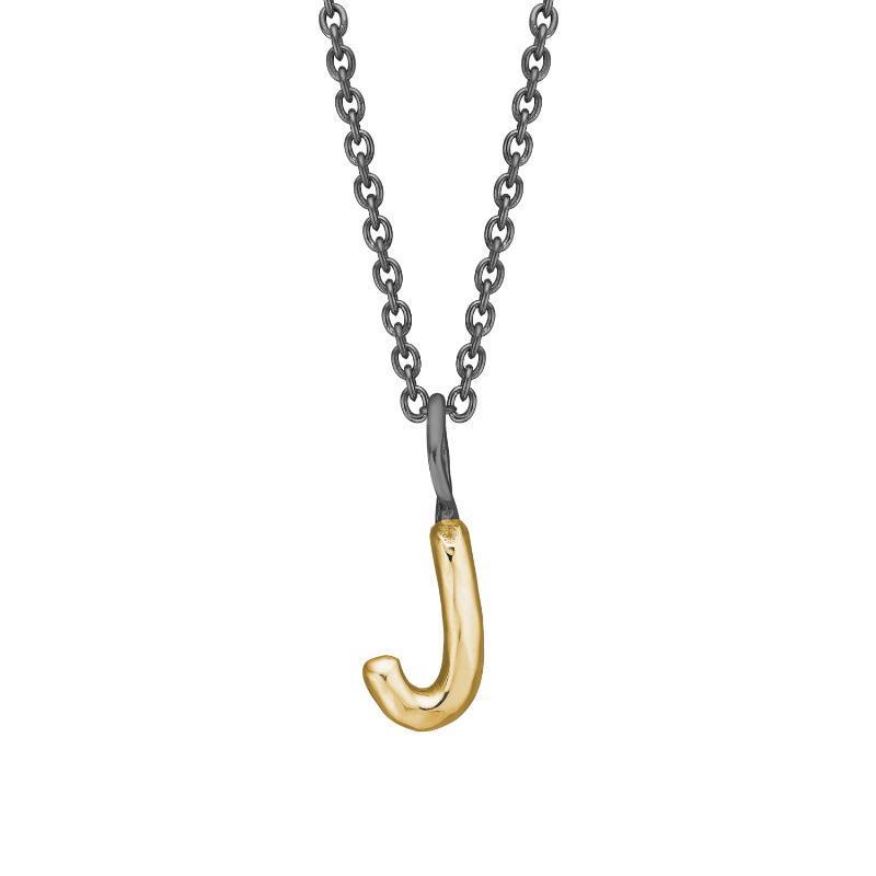 Nordisk Guld Bogstav Charm