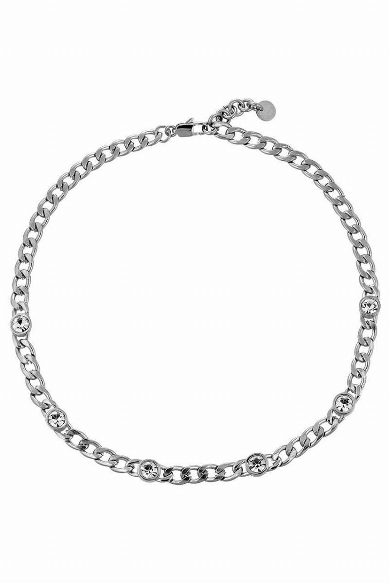 Dyrberg Kern Agnese Sølv Halskæde til Dame