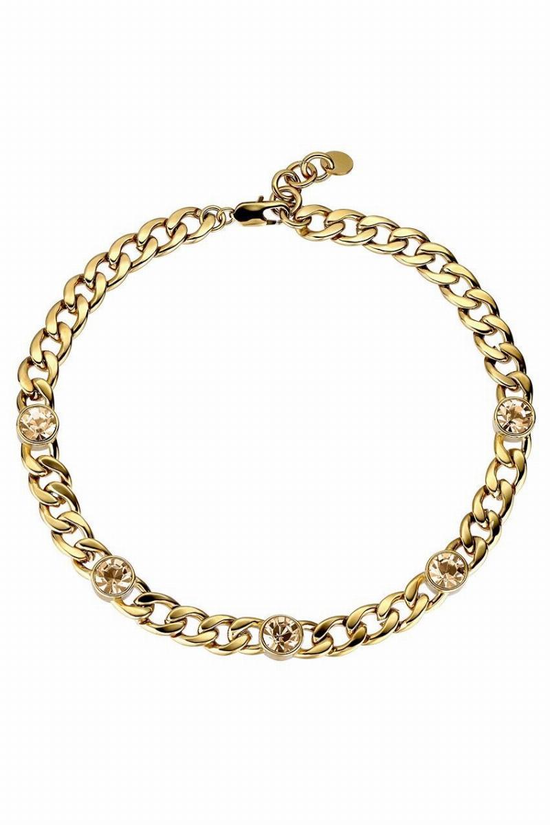 Dyrbergkern Angelina Guld Halskæde Dame Onesize