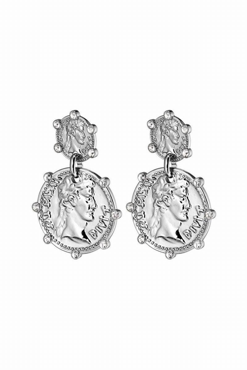 Dyrberg Kern Monza Sølv øreringe til kvinder