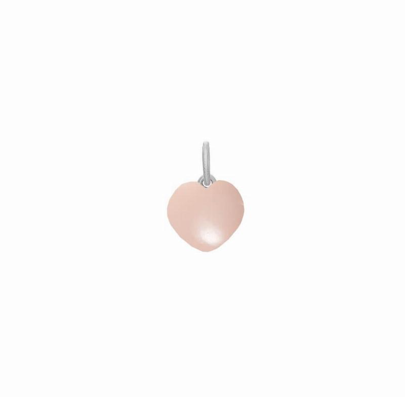 Frk. Lisberg Hjertevedhæng i Sølv - Rosa 6141-925