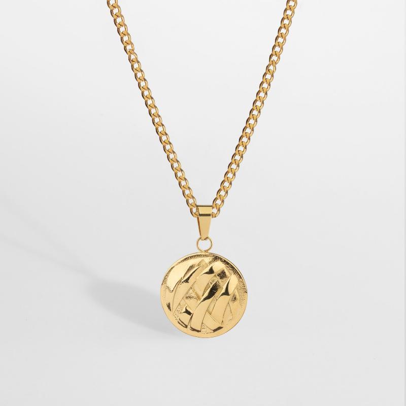 Armor Halskæde i Guldtonet - 60 cm til Herre