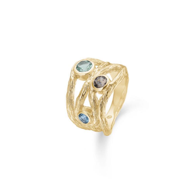 Studio Z Evergreen Ring i Forgyldt 52