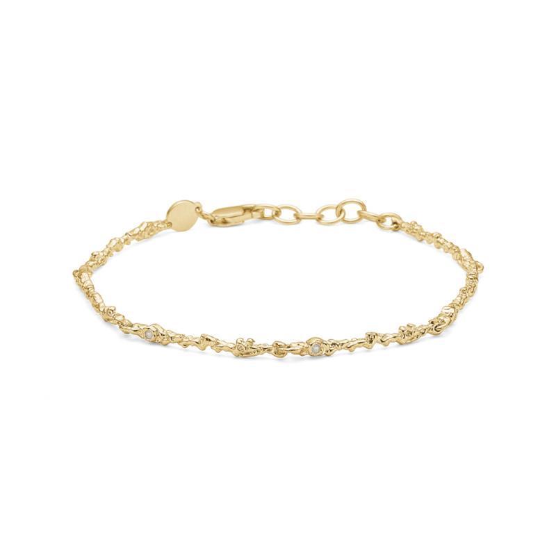 Studio Z Silica Armbånd i Forgyldt Design