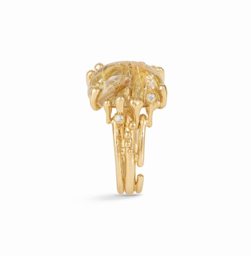 Ole Lynggaard 18 Kt Boho Ring - A2933-401 Rutil 56