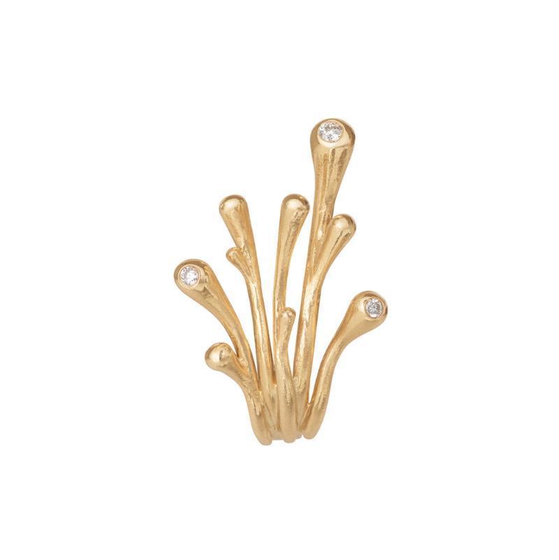 Ole Lynggaard Boho Øreclip - A2934-401 Højre 18kt 0,03ct