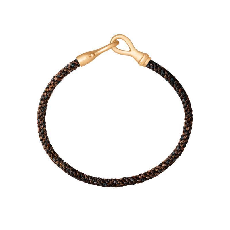 Ole Lynggaard Herrearmbånd - 18 Kt Marron 19 cm