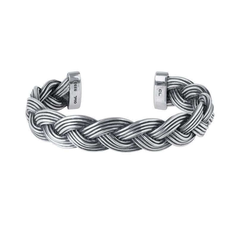 Ole Lynggaard Michel Herre Armbånd - Ox Sølv 19 cm