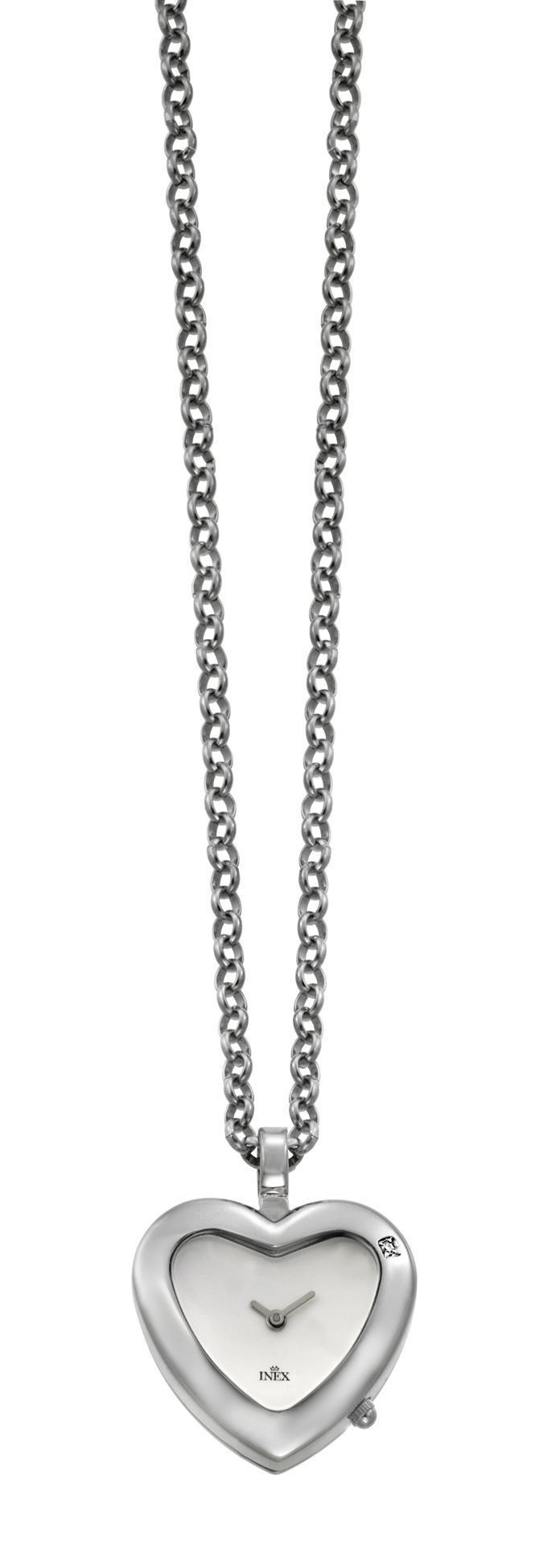 Inex Hjerteformet Urvedhæng - A34627s4