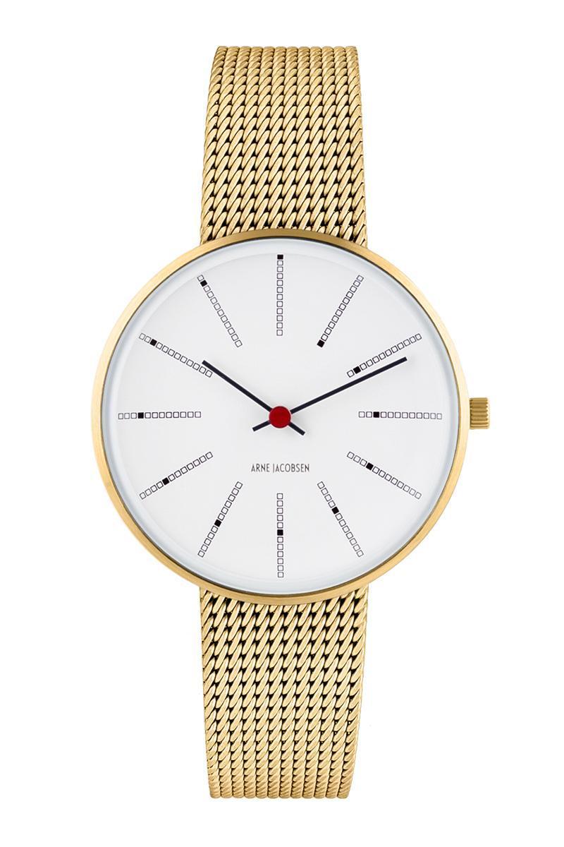 Arne Jacobsen Bankers Ur 34 Mm - Model 53107-1609