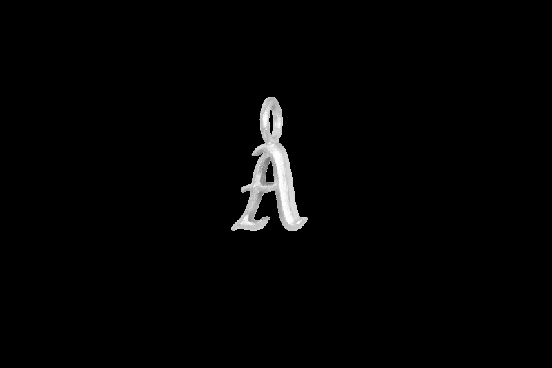 Ix A Is Charm i Sølv